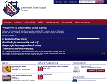 Tablet Screenshot of leichharss.eq.edu.au