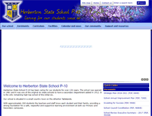 Tablet Screenshot of herbertonss.eq.edu.au