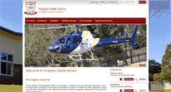 Desktop Screenshot of kingstonss.eq.edu.au