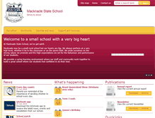 Tablet Screenshot of macknadess.eq.edu.au