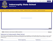 Tablet Screenshot of indoorooss.eq.edu.au