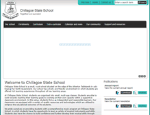 Tablet Screenshot of chillagoss.eq.edu.au