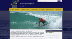 Desktop Screenshot of coolumshs.eq.edu.au