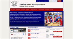 Desktop Screenshot of greenlanss.eq.edu.au
