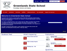 Tablet Screenshot of greenlanss.eq.edu.au