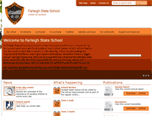 Tablet Screenshot of farleighss.eq.edu.au