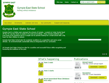 Tablet Screenshot of gympieeastss.eq.edu.au