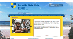 Desktop Screenshot of burnsideshs.eq.edu.au