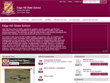 Tablet Screenshot of edgehillss.eq.edu.au