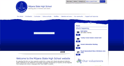 Desktop Screenshot of milperashs.eq.edu.au