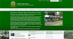 Desktop Screenshot of marsdenss.eq.edu.au
