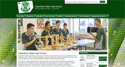 Desktop Screenshot of cabooltureshs.eq.edu.au