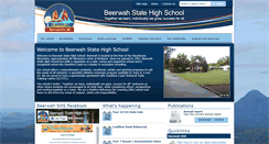 Desktop Screenshot of beerwahshs.eq.edu.au