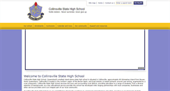 Desktop Screenshot of collinsvshs.eq.edu.au