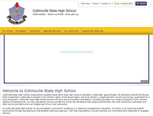 Tablet Screenshot of collinsvshs.eq.edu.au