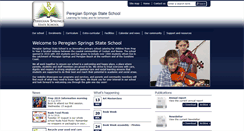 Desktop Screenshot of peregianspringsss.eq.edu.au
