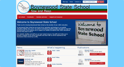 Desktop Screenshot of boynewooss.eq.edu.au