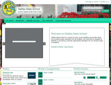 Tablet Screenshot of halifaxss.eq.edu.au