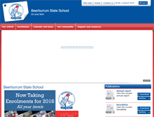 Tablet Screenshot of beerburrss.eq.edu.au
