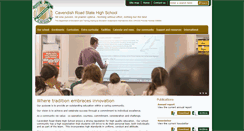 Desktop Screenshot of cavroadshs.eq.edu.au