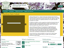 Tablet Screenshot of marburgss.eq.edu.au