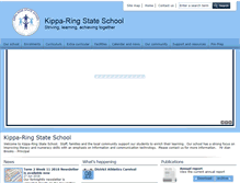 Tablet Screenshot of kippringss.eq.edu.au