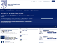 Tablet Screenshot of ambrosess.eq.edu.au