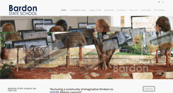 Desktop Screenshot of bardonss.eq.edu.au