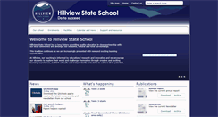 Desktop Screenshot of hillviewss.eq.edu.au