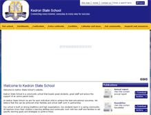 Tablet Screenshot of kedronss.eq.edu.au