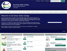 Tablet Screenshot of earnshawsc.eq.edu.au
