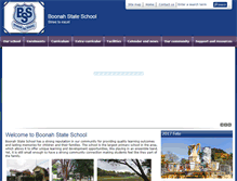 Tablet Screenshot of boonahss.eq.edu.au