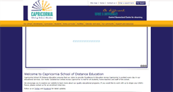 Desktop Screenshot of capricorniasde.eq.edu.au