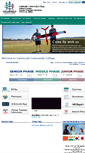 Mobile Screenshot of calamvalecomcoll.eq.edu.au