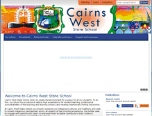 Tablet Screenshot of cairnswestss.eq.edu.au