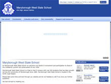 Tablet Screenshot of marywestss.eq.edu.au