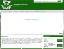 Tablet Screenshot of cabooltuss.eq.edu.au