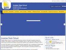 Tablet Screenshot of jindaleess.eq.edu.au