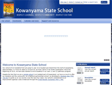 Tablet Screenshot of kowanyamss.eq.edu.au