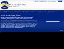 Tablet Screenshot of mtarcherss.eq.edu.au