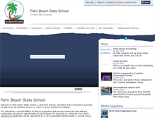 Tablet Screenshot of palmbeacss.eq.edu.au