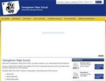 Tablet Screenshot of georgetoss.eq.edu.au