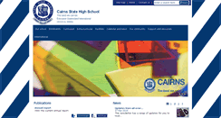 Desktop Screenshot of cairnsshs.eq.edu.au