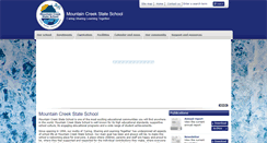 Desktop Screenshot of mtncreekss.eq.edu.au