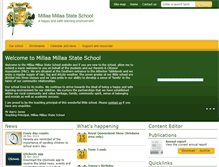 Tablet Screenshot of millmillss.eq.edu.au