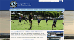 Desktop Screenshot of kawunganss.eq.edu.au