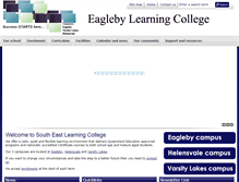 Tablet Screenshot of eaglebylc.eq.edu.au