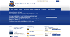 Desktop Screenshot of blackallss.eq.edu.au