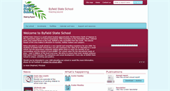 Desktop Screenshot of byfieldss.eq.edu.au