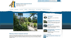 Desktop Screenshot of mackdistspecs.eq.edu.au